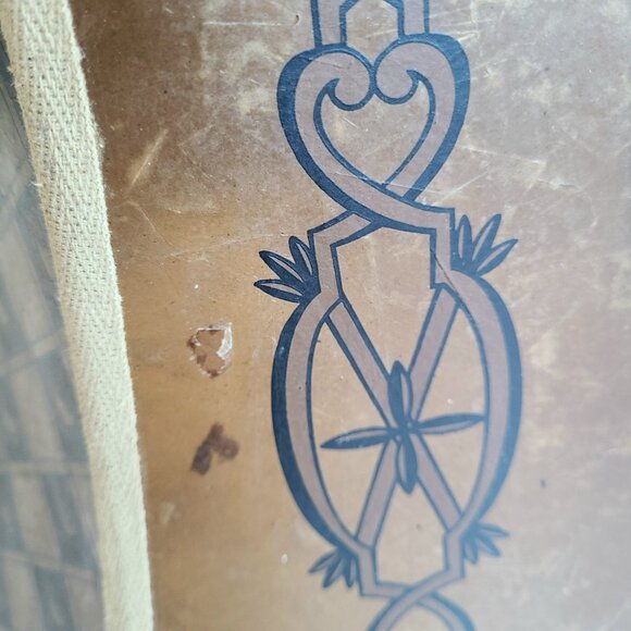 Vintage/antique Art Deco or Arts and Crafts period lampshade. - Picture 5 of 10